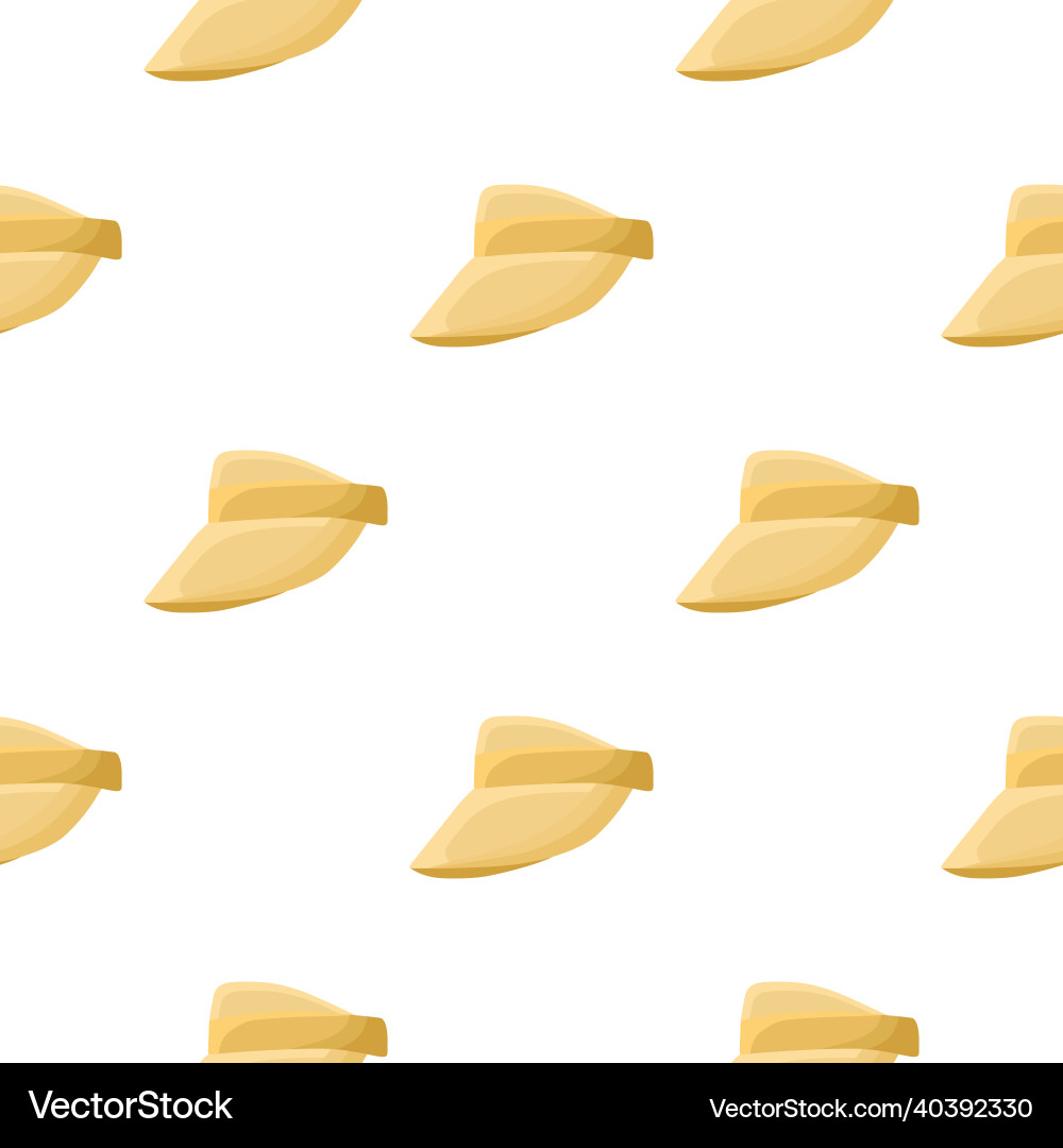 On theme colored pattern hats visor On theme colored pattern hats visor vector image