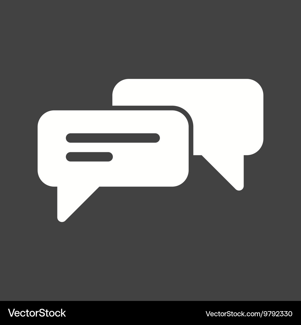 Typing message vector image