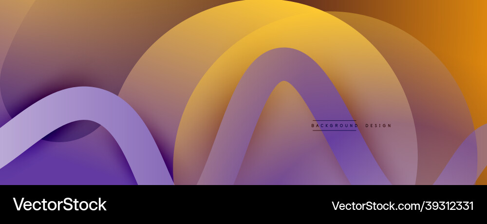 Abstract gradient background with wave line Abstract gradient background with wave line Vector Image