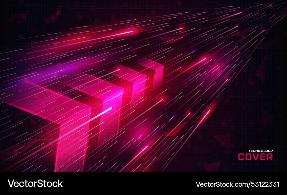 Technology line background web connection Technology line background web connection vector image