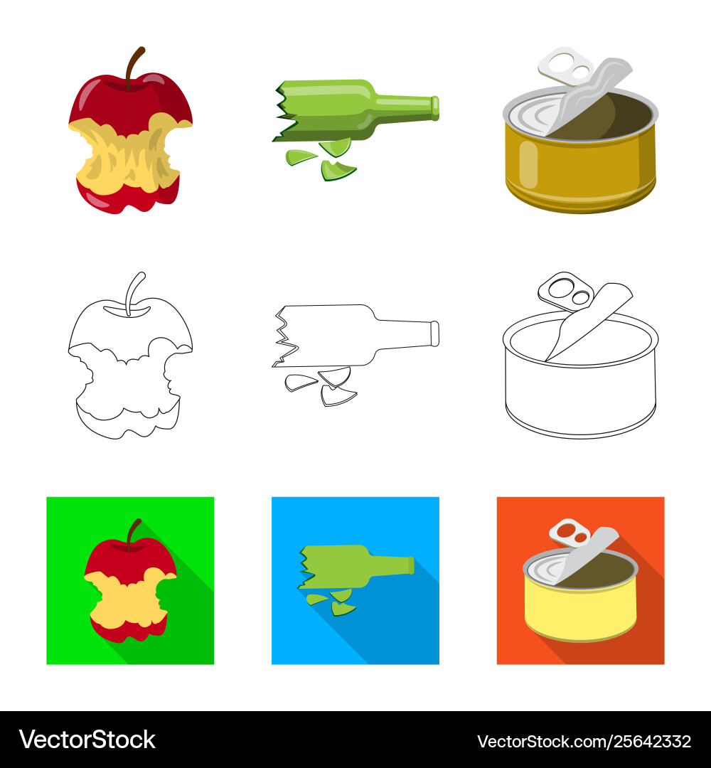 Dump and sort icon vector image