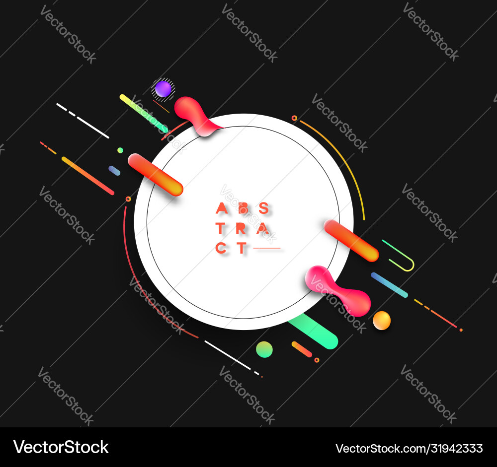 Abstract colorful pattern design and background Vector Image