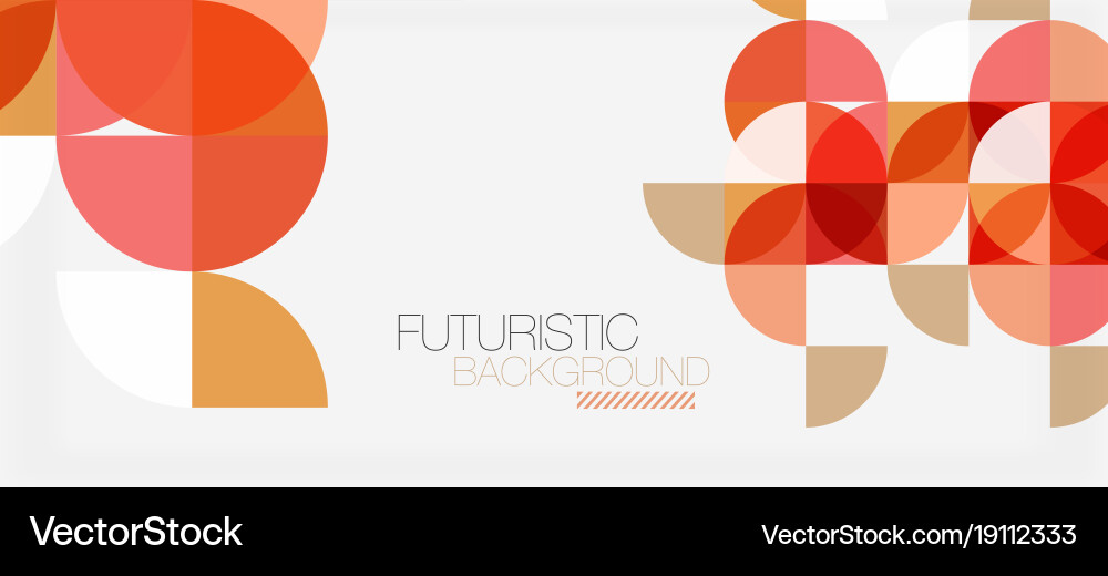Abstract Geometric Shapes Background vector image