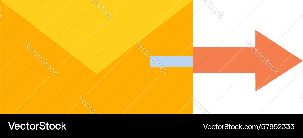 Swift Message Envelope vector image
