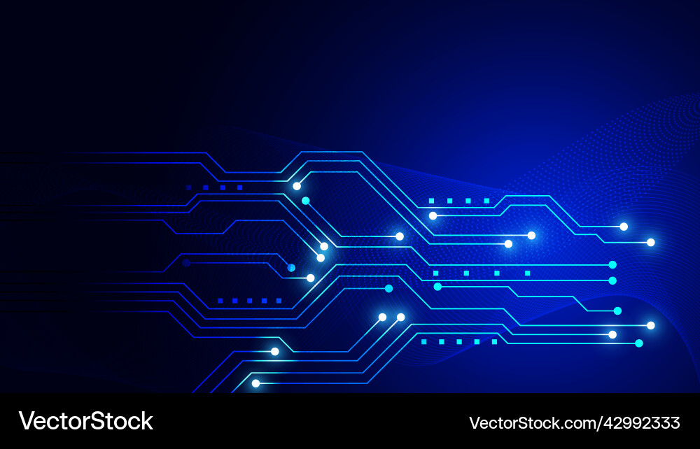 Technology background with hi-tech digital data Technology background with hi-tech digital data Vector Image
