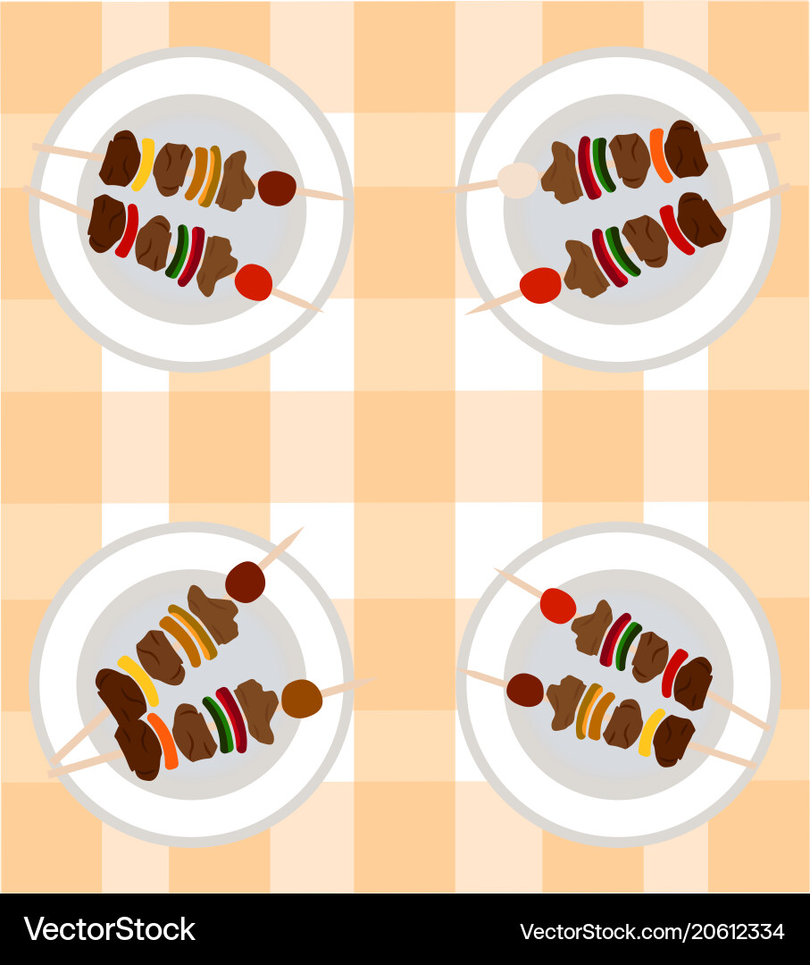 Abstract picnic object Vector Image