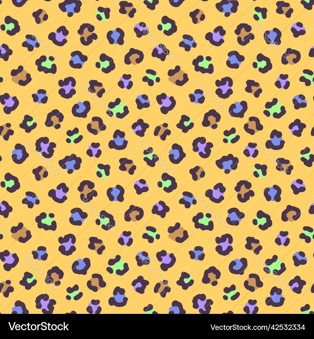 Seamless pattern with abstract spots Seamless pattern with abstract spots vector image