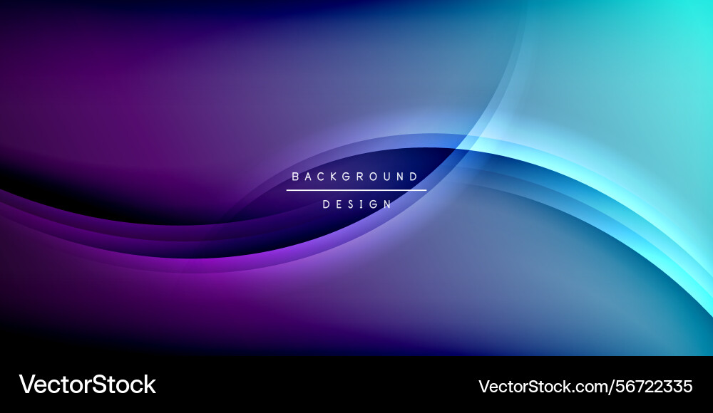 Abstract background features flowing curves Abstract background features flowing curves Vector Image