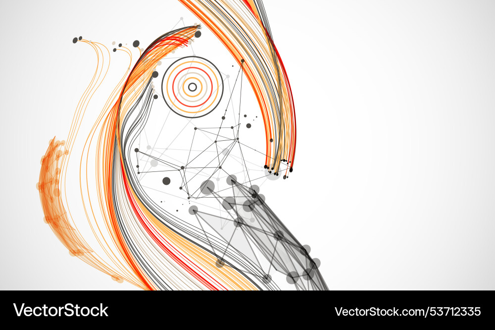 Abstract colored background with many Abstract colored background with many vector image