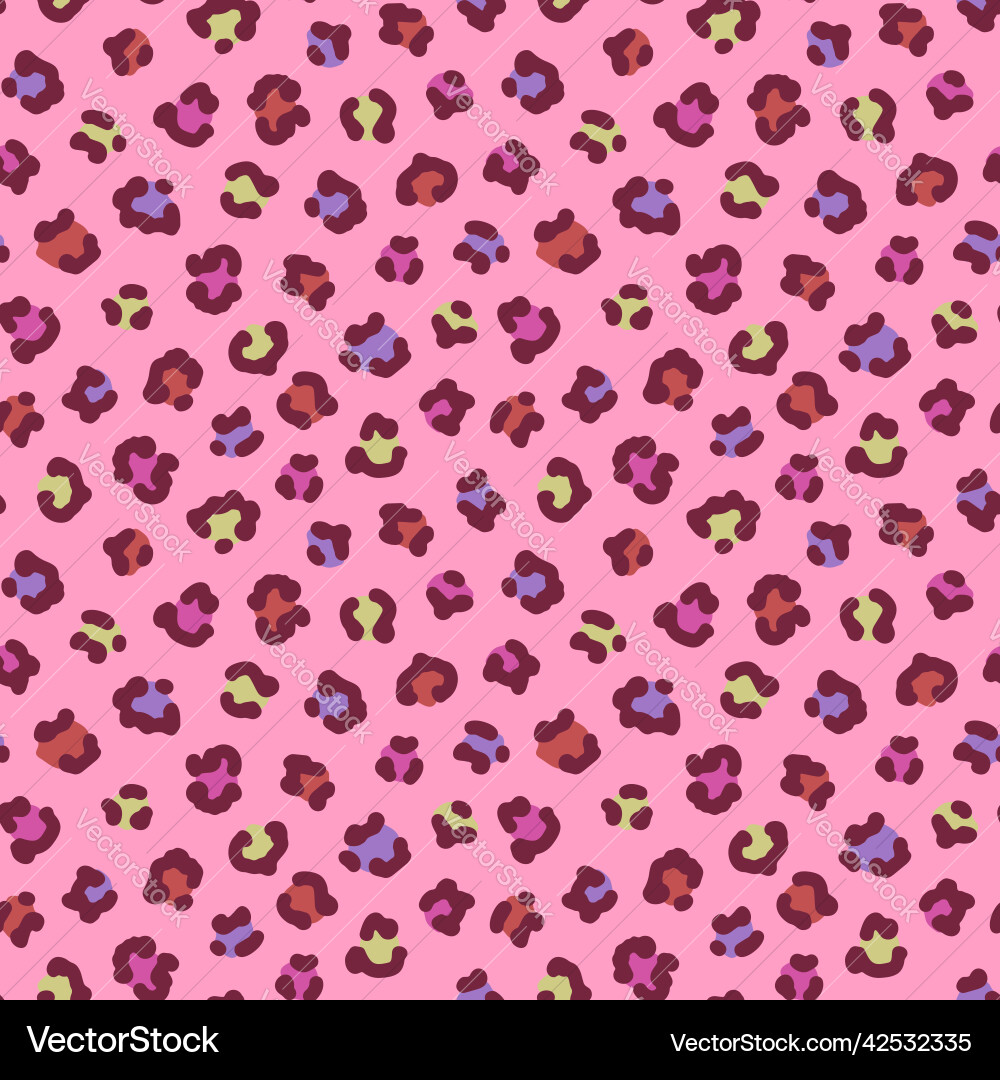 Seamless pattern with abstract spots Seamless pattern with abstract spots vector image