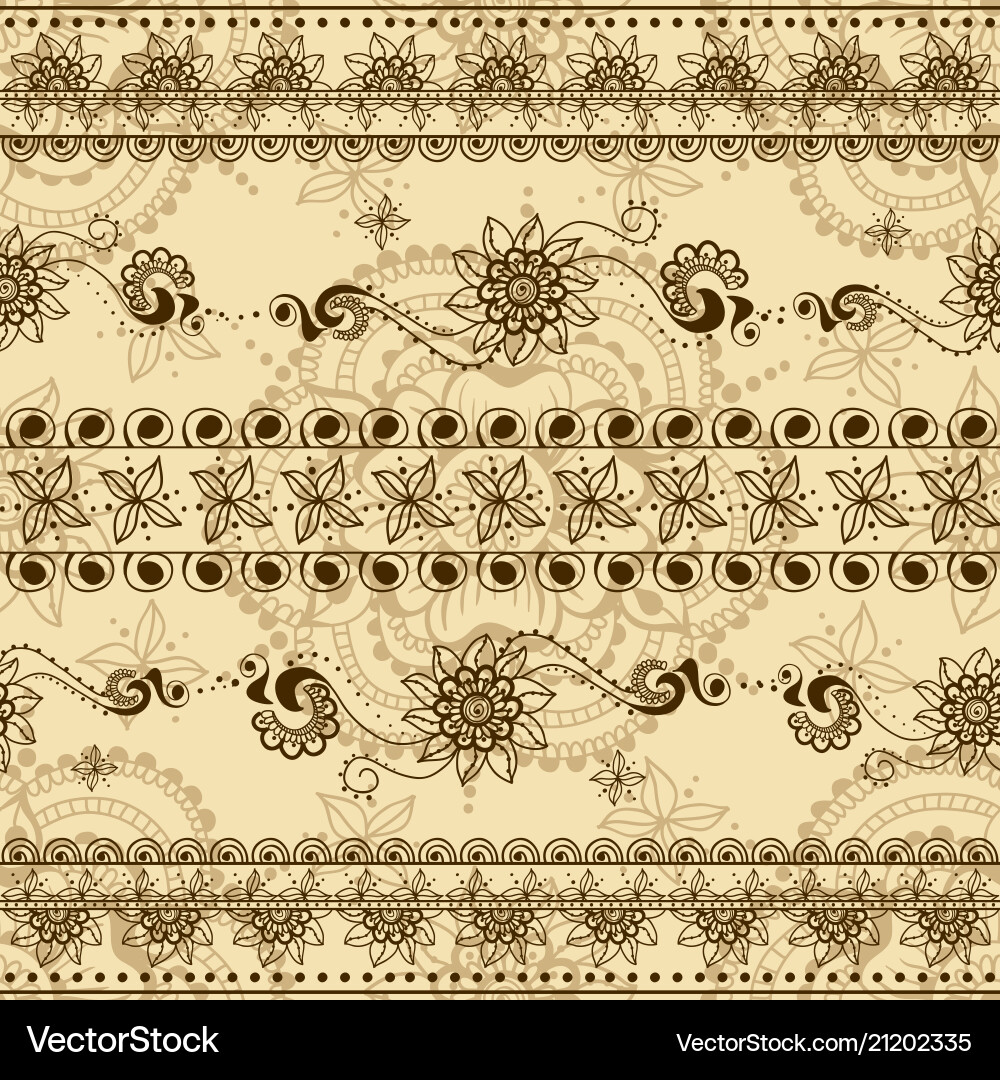 Seamless texture with floral ornament Seamless texture with floral ornament vector image