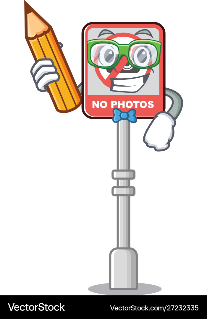 Student no camera with character shape Student no camera with character shape Vector Image