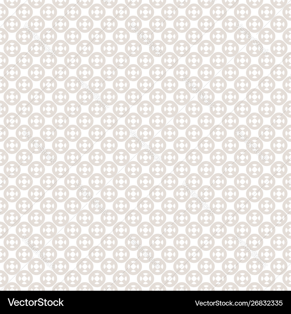 Subtle seamless pattern with simple geometric Vector Image