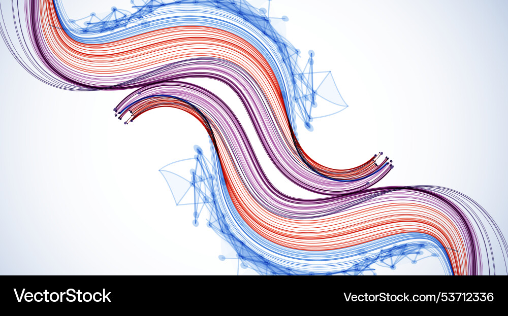 Abstract colored background with many Abstract colored background with many vector image