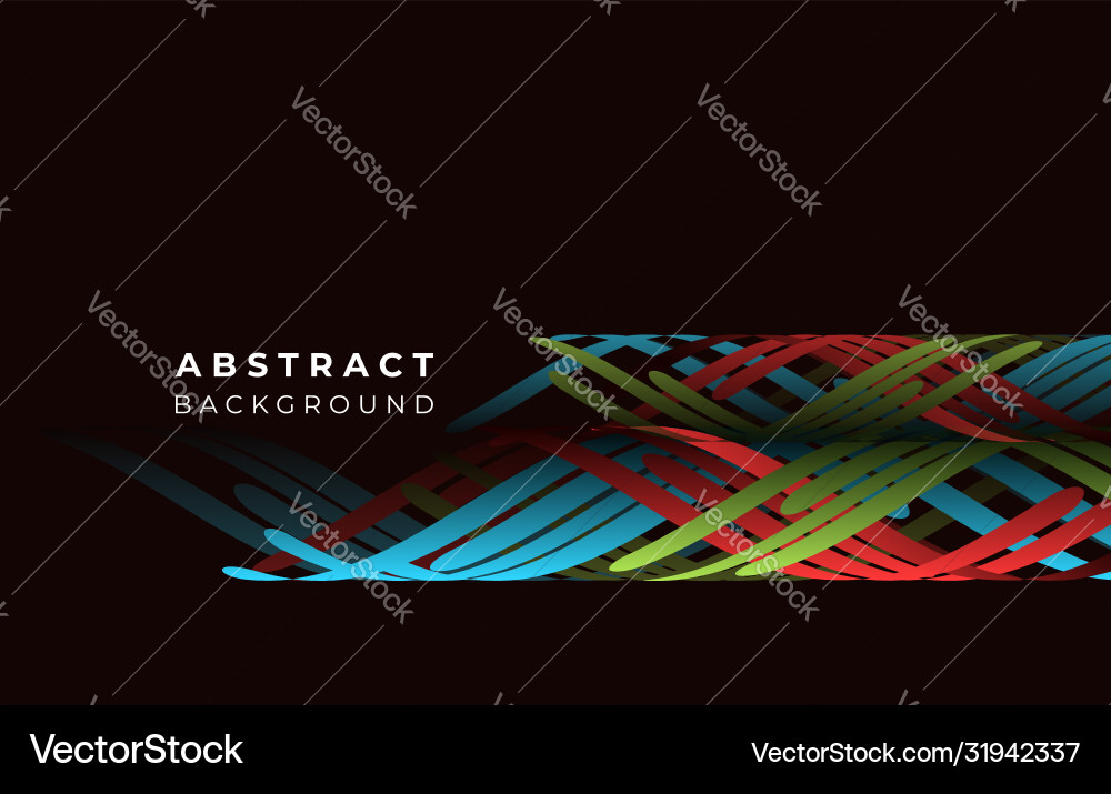 Abstract colorful pattern design and background Vector Image