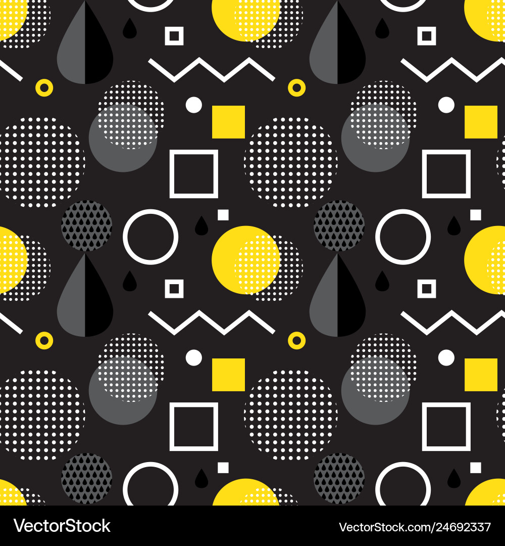 Abstract geometric seamless pattern with simple Abstract geometric seamless pattern with simple vector image
