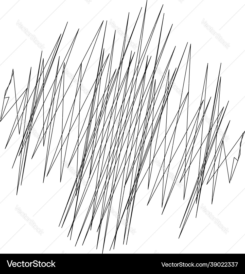 Geometric crisscross zigzag edgy lines element Geometric crisscross zigzag edgy lines element vector image