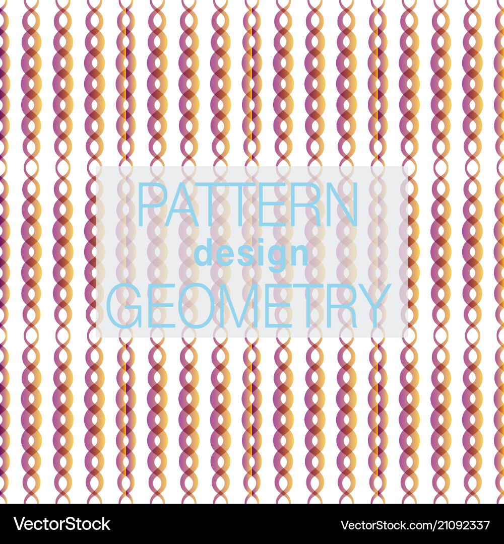 Seamless pattern in colors with geometric Vector Image