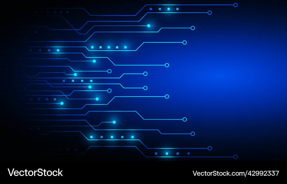 Technology background with hi-tech digital data Technology background with hi-tech digital data vector image
