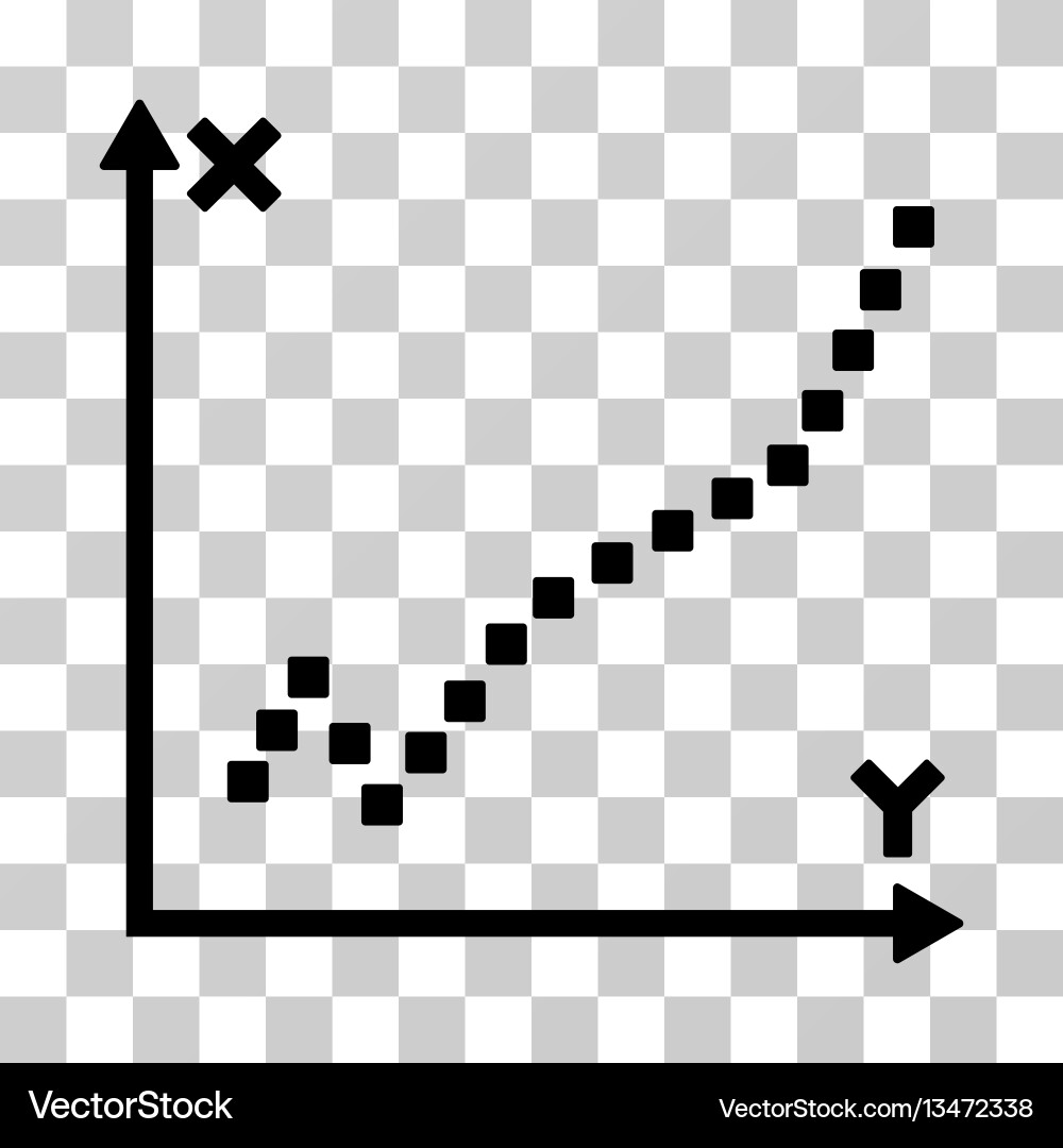 Function plot icon Function plot icon vector image
