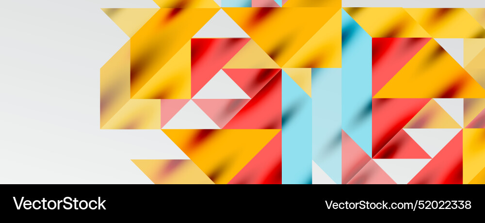 Tech minimal overlapping triangle shapes elements Tech minimal overlapping triangle shapes elements Vector Image