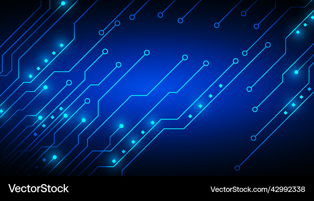 Technology background with hi-tech digital data Technology background with hi-tech digital data vector image