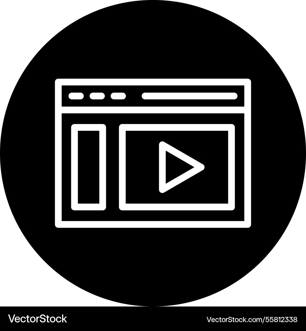 Web browser icon design Vector Image