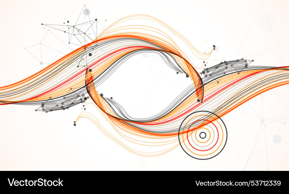 Abstract colored background with many Abstract colored background with many vector image