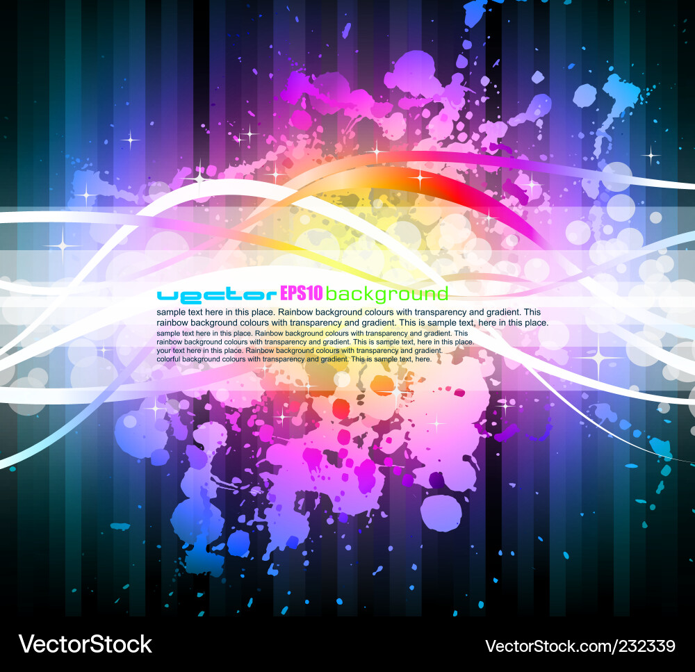 Dynamic Abstract Background vector image