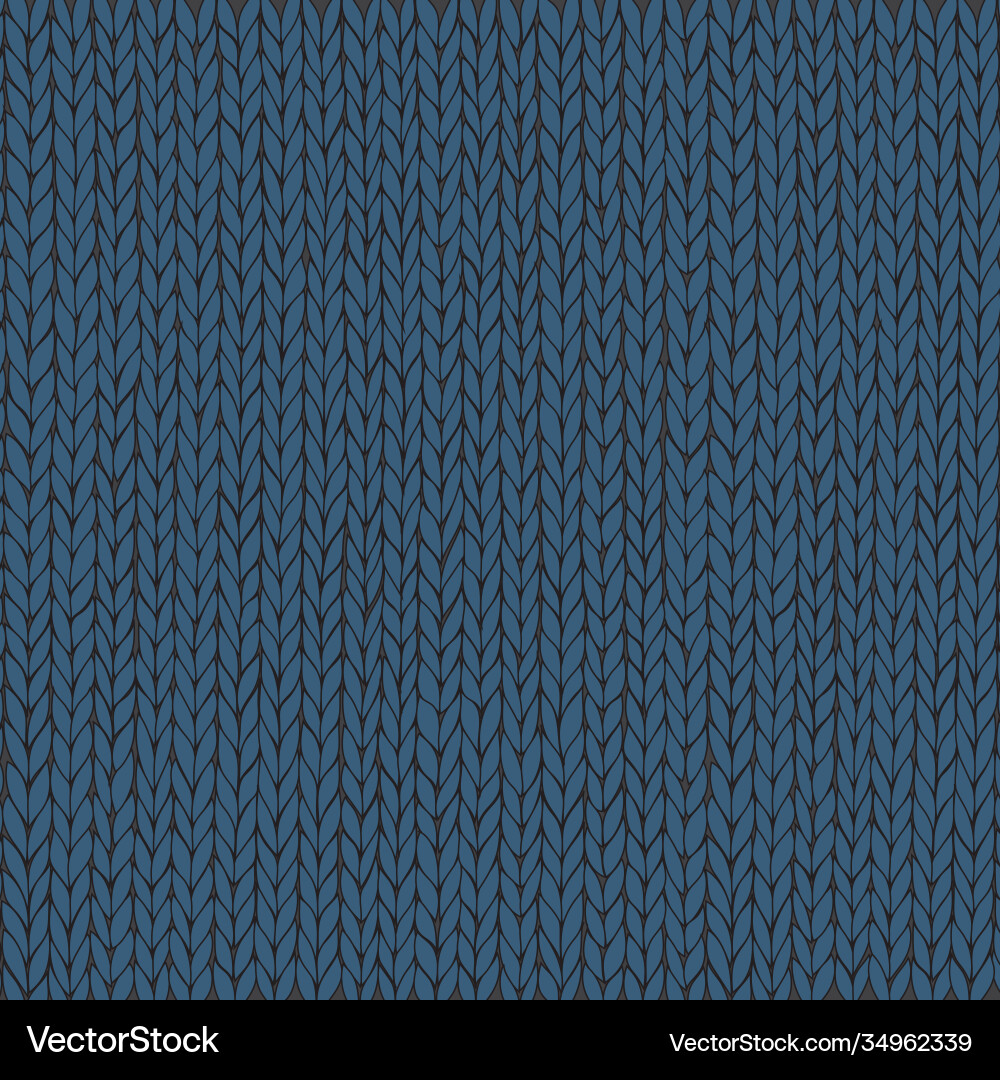 Knited pattern laconic inimal repeatable motif vector image