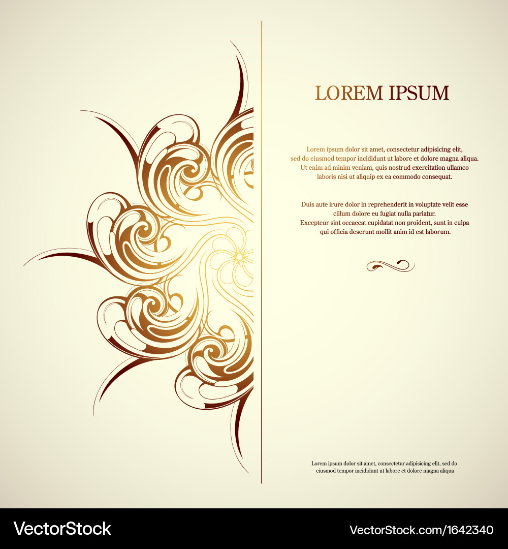 Abstract pattern vector image