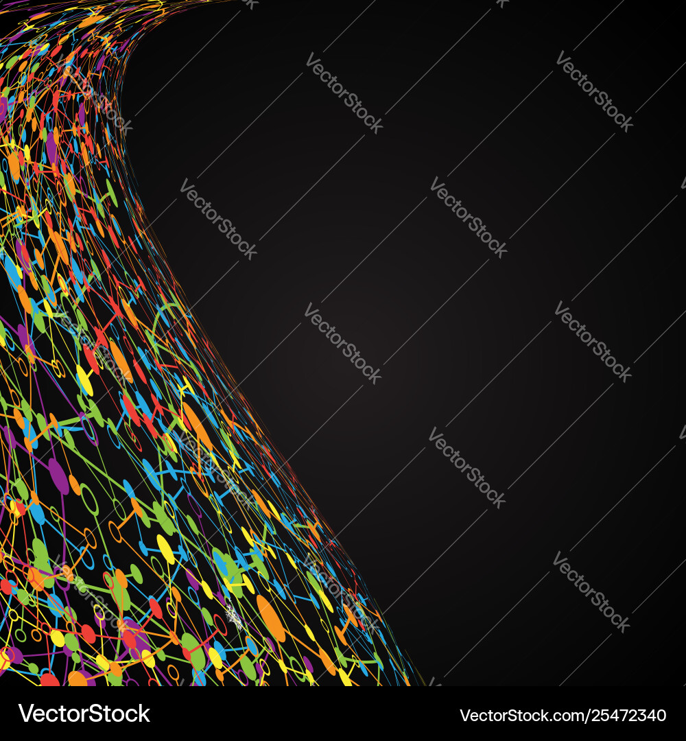 Abstract polygonal background with connected dots Abstract polygonal background with connected dots vector image