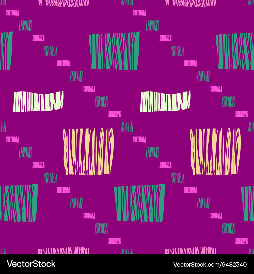 Abstract seamless pattern vector image
