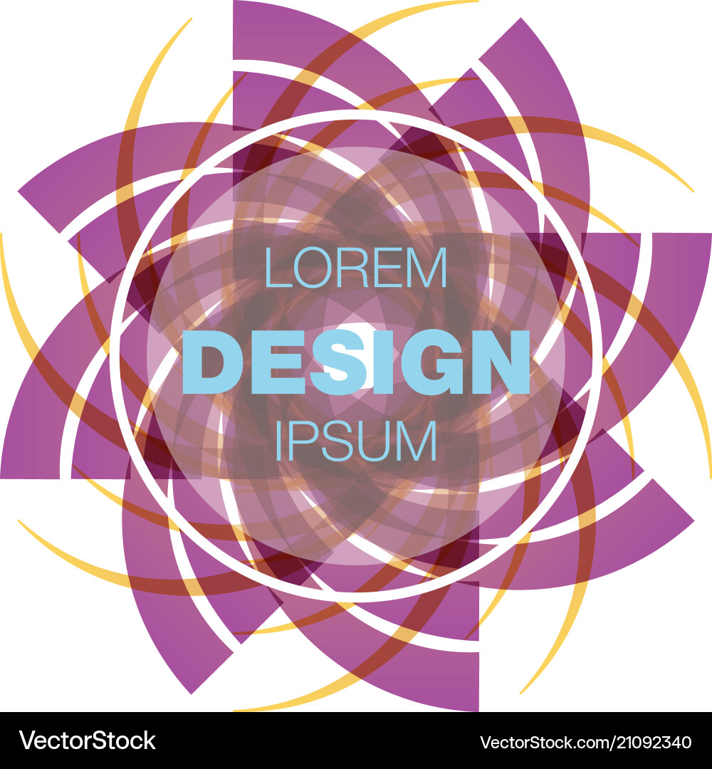 Geometric Pattern - Colorful Tiles Vector Image