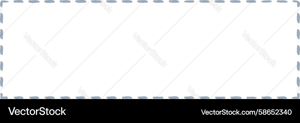 Light Blue Dotted Border Vector Image