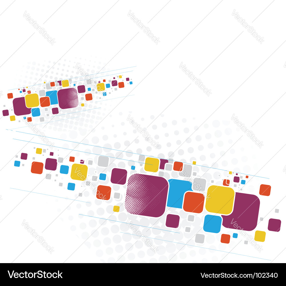 Mosaic background Vector Image