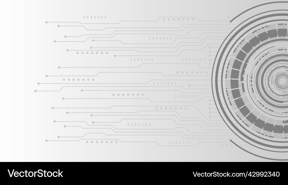 Technology background with hi-tech digital data Technology background with hi-tech digital data vector image