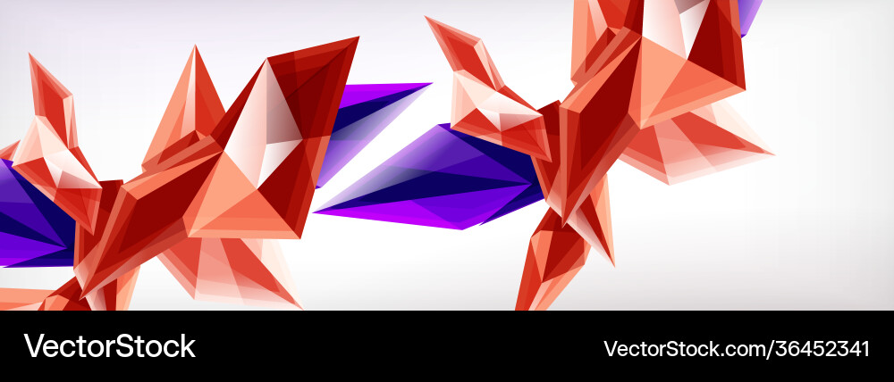 3d triangles and pyramids abstract 3d triangles and pyramids abstract Vector Image