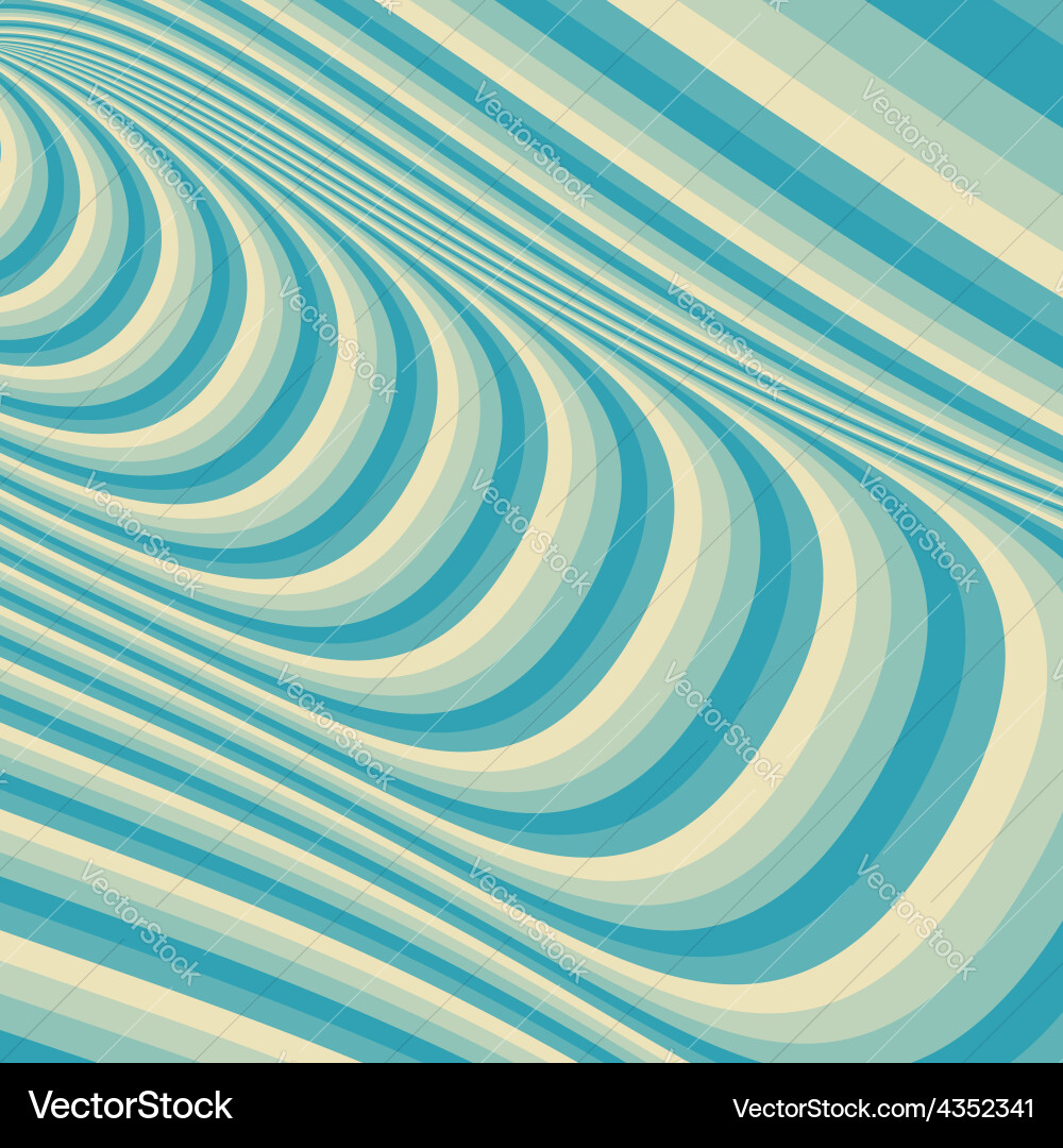 Abstract Swirl Geometric Pattern Vector Image