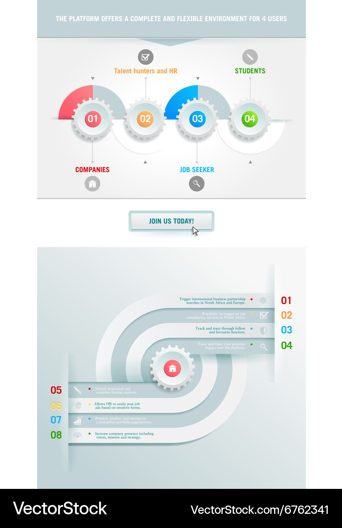 Infographics element Vector Image