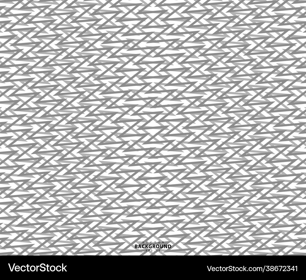 Wave line and wavy zigzag pattern lines abstract vector image