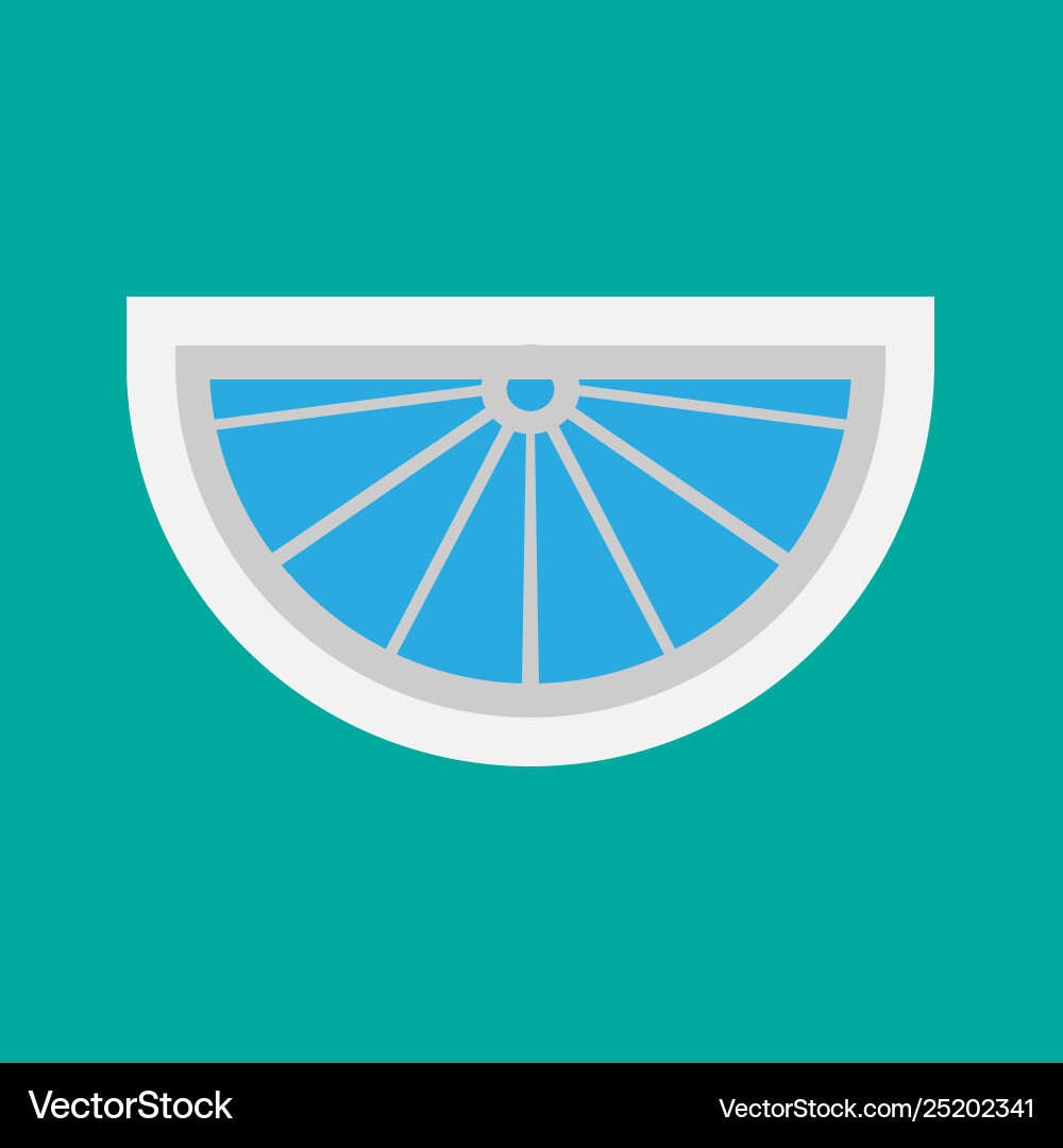 Window glass front view architecture concept Window glass front view architecture concept vector image