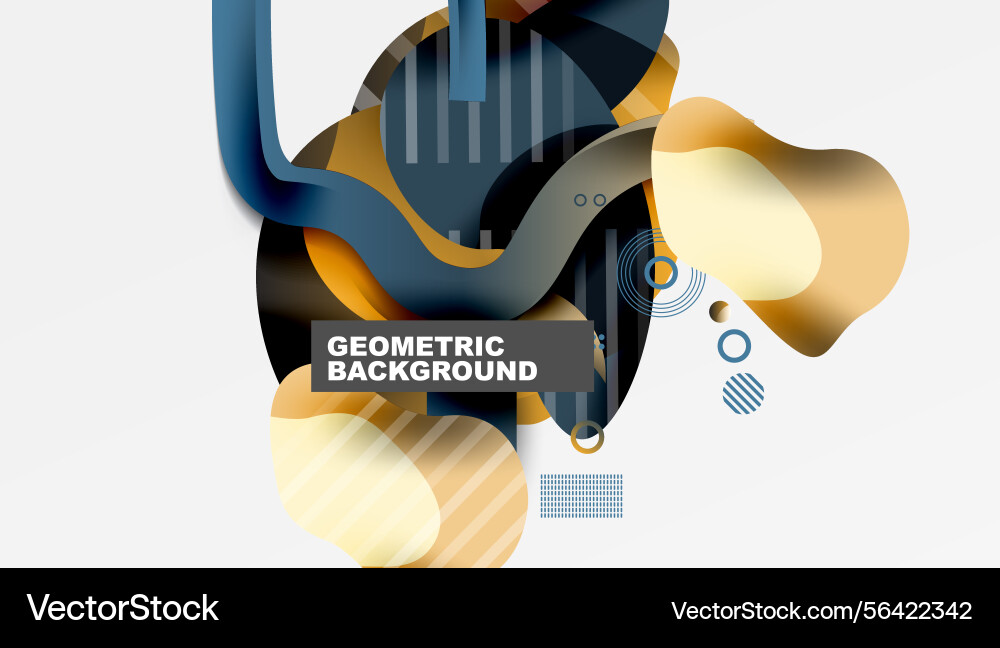 Abstract composition overlapping shapes gradients Abstract composition overlapping shapes gradients vector image
