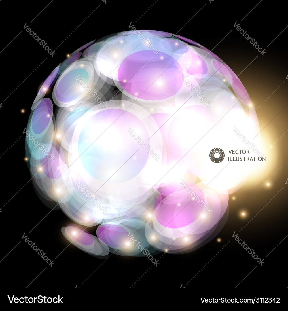 Abstract usable for different design vector image