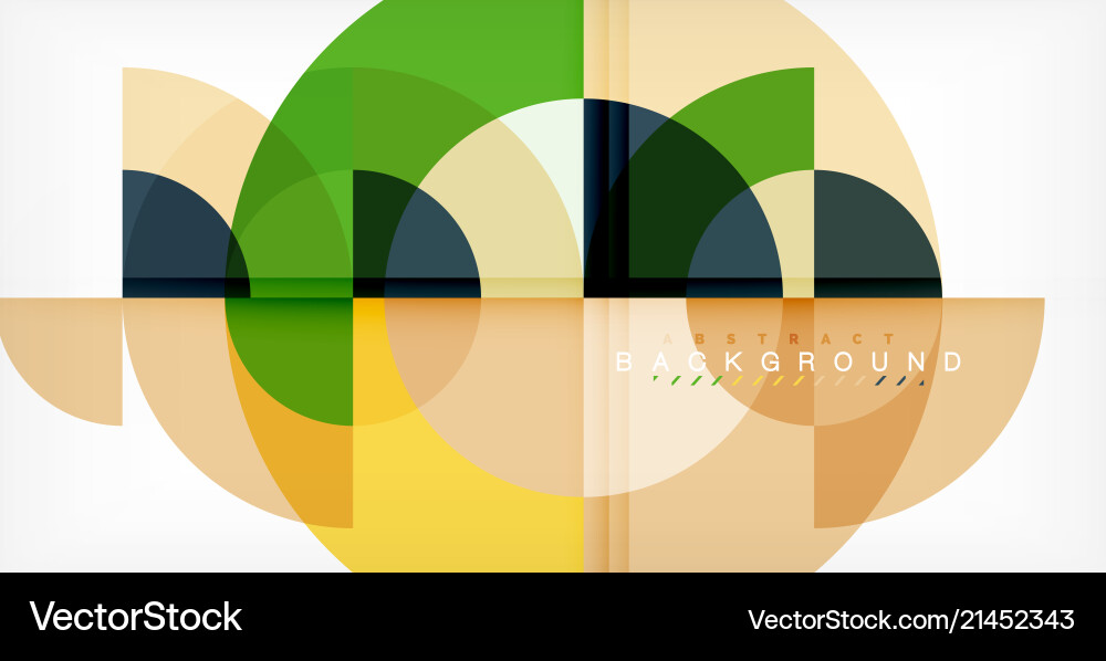 Minimal circle abstract background design Minimal circle abstract background design vector image