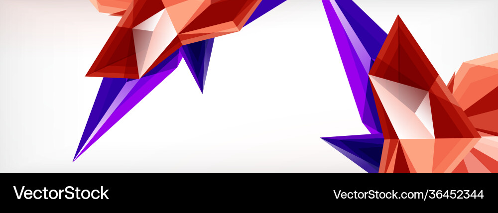 3d triangles and pyramids abstract 3d triangles and pyramids abstract Vector Image