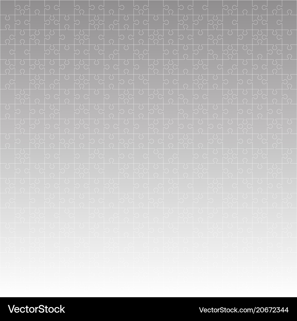 400 grey puzzles Royalty Free Vector Image - VectorStock