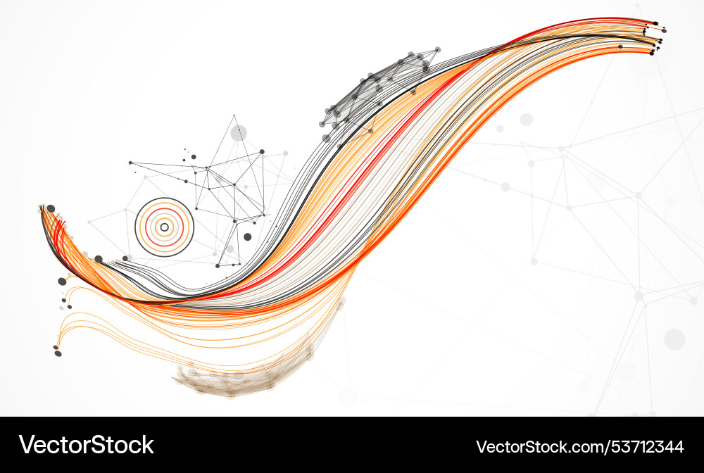 Abstract colored background with many Abstract colored background with many vector image