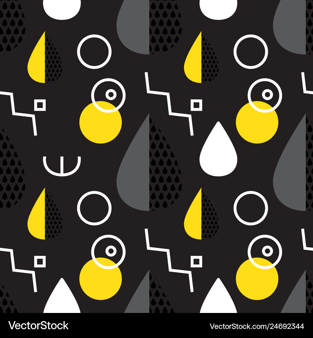Abstract geometric seamless pattern with simple Abstract geometric seamless pattern with simple vector image