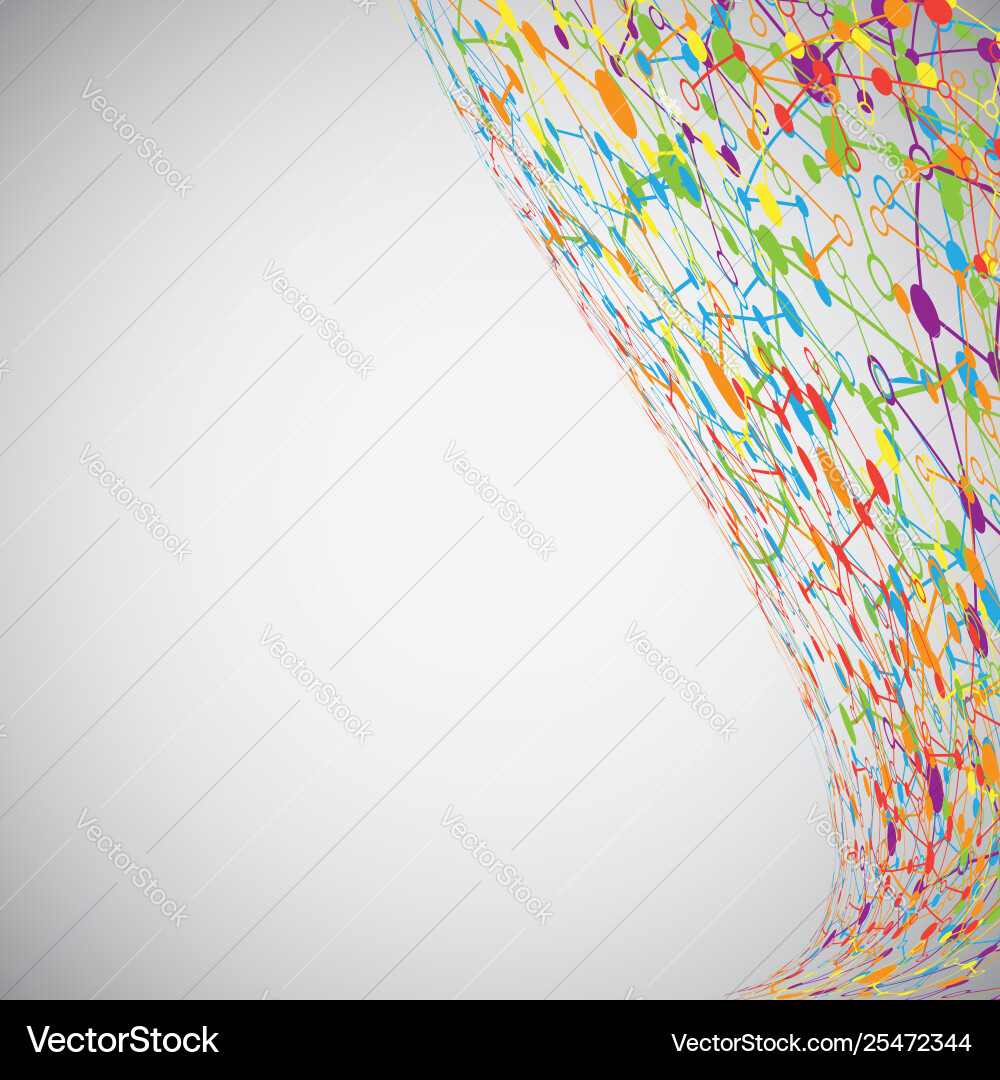 Abstract polygonal background with connected dots Abstract polygonal background with connected dots vector image